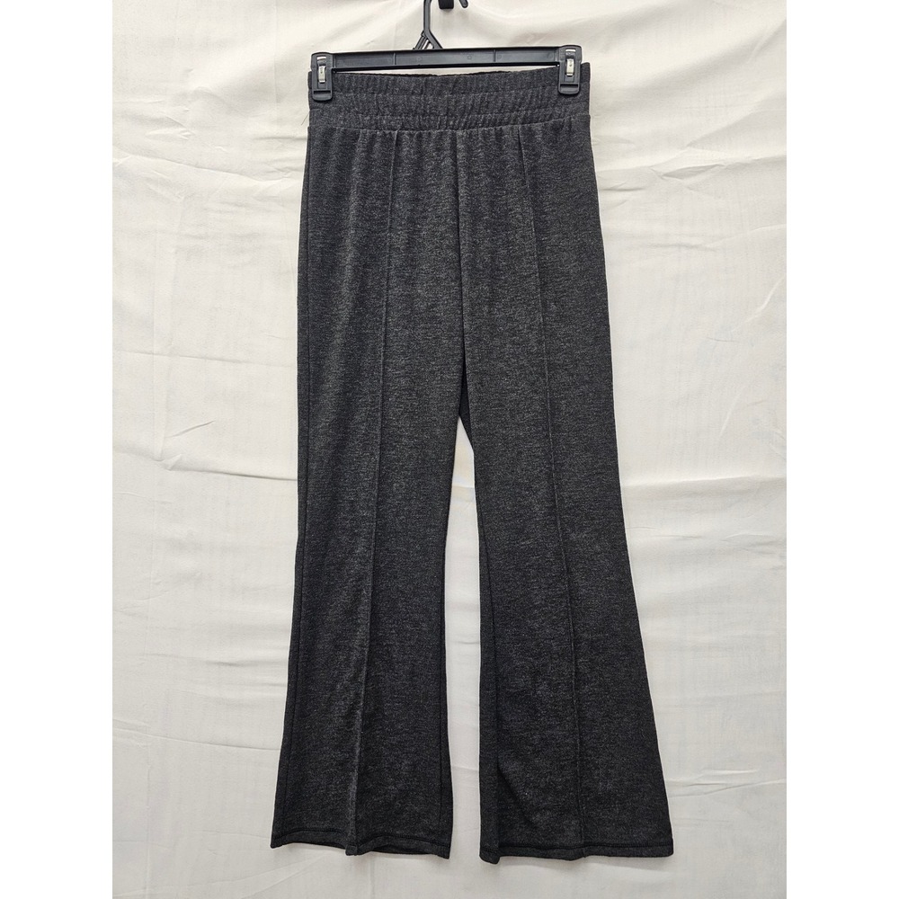 A New Day Womens Wide Leg Pants Gray Polyester Blend Casual Size Small